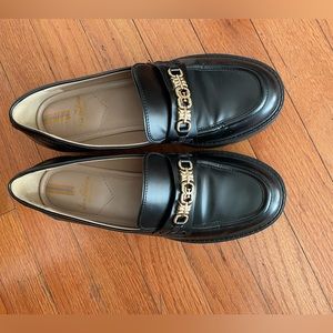 Sam Edelman Black Teo Lug sole Loafer